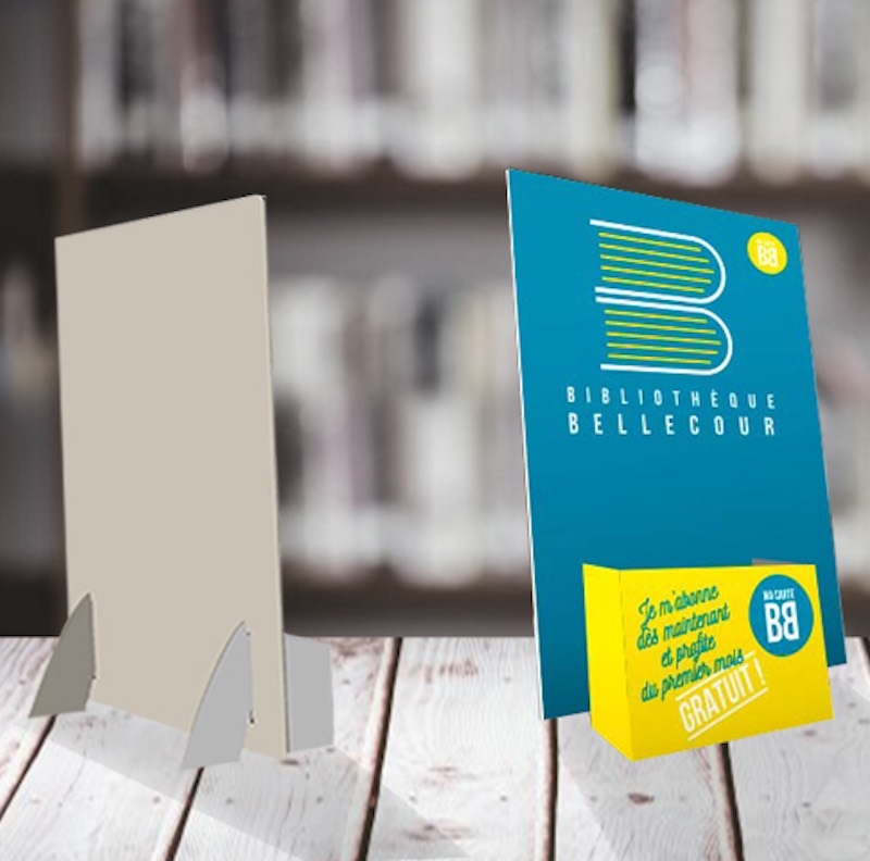 Porte Brochure publicitaire