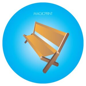 Transat banc publicitaire et personnalisable
