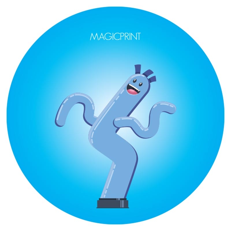 Air Dancer personnalisable bleu