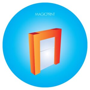 Mur avec colonnes publicitaire