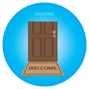 Tapis CLASSIQUE publicitaire impression quadrichromie