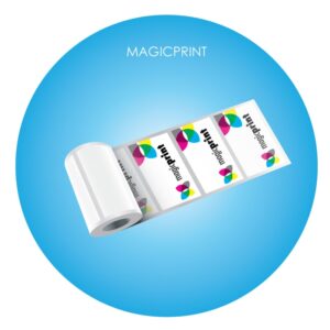 Stickers en rouleaux publicitaire - forme rectangle