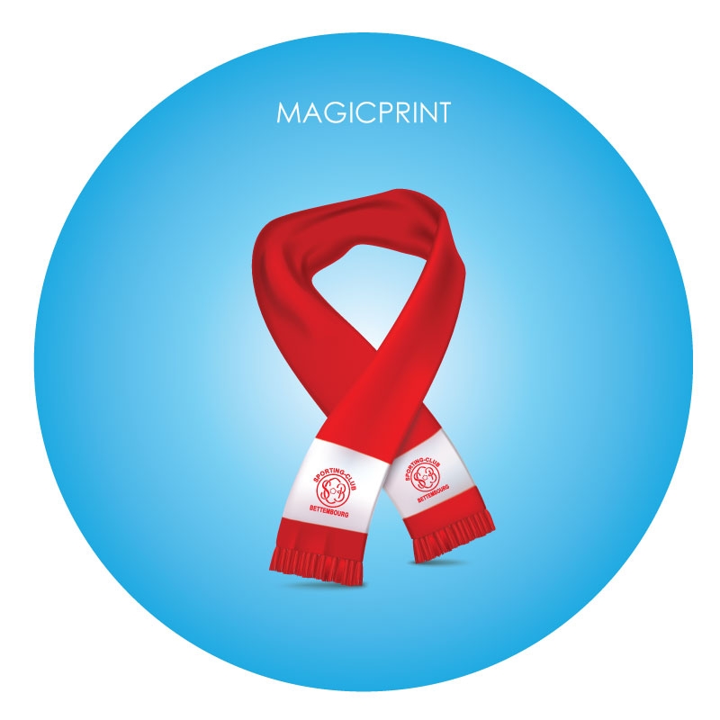 Echarpe de supporter Publicitaire - bleu ciel