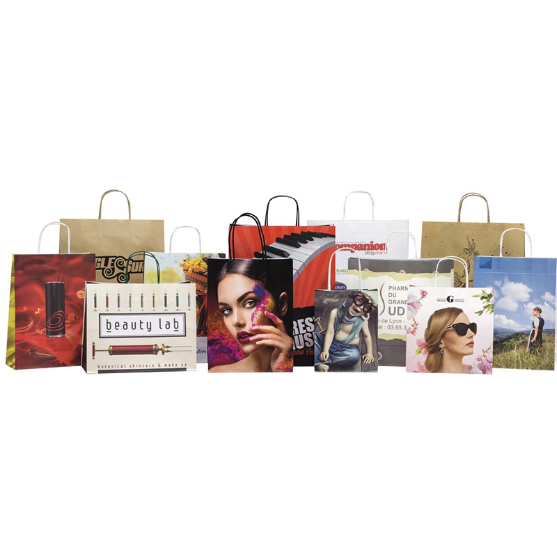 Sac papier publicitaire
