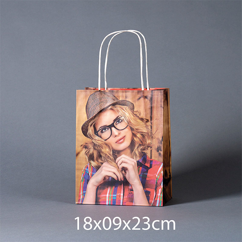 Sac papier publicitaire-18x09x23
