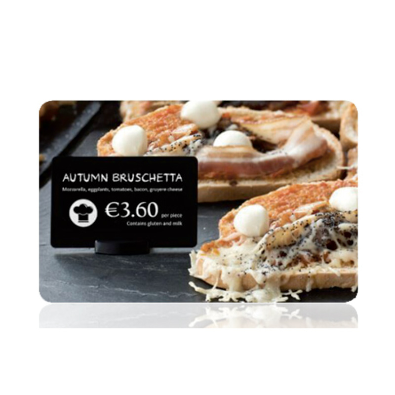 Carte contact alimentaire