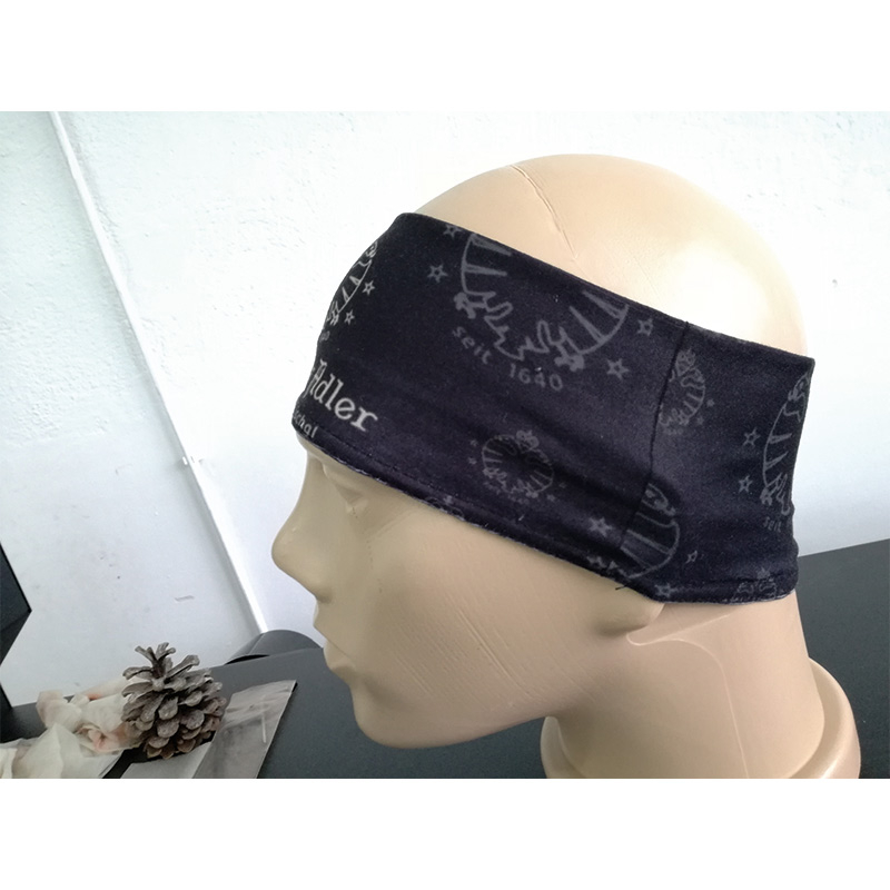 Bandeau tête publicitaire - profil gauche