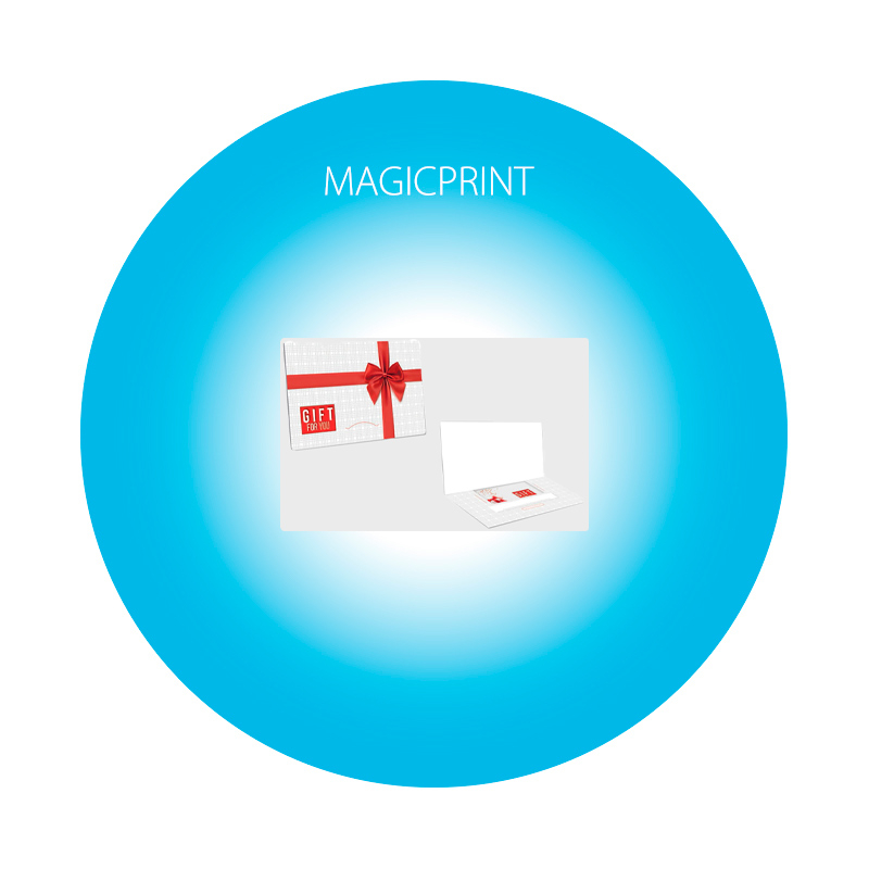 Enveloppe avec carte insérée
