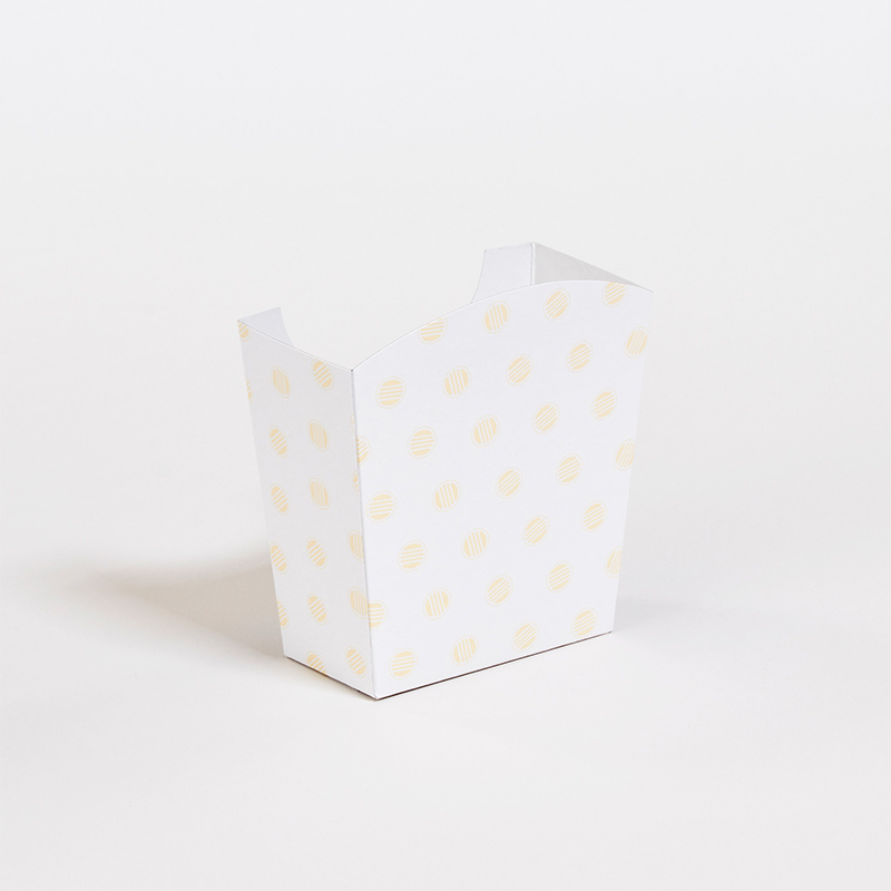 Cornet publicitaire pour frites personnalisable