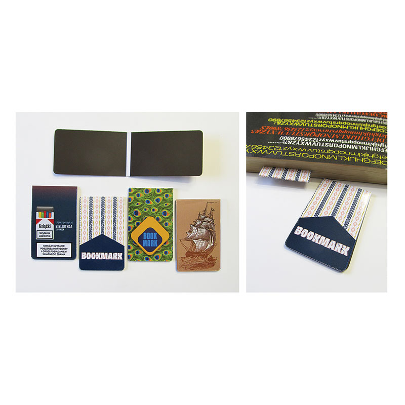 Marque page magnet
