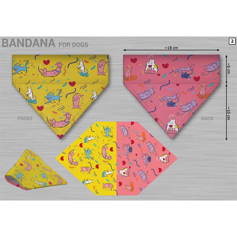 Foulards / bandanas pour chiens – imprimés