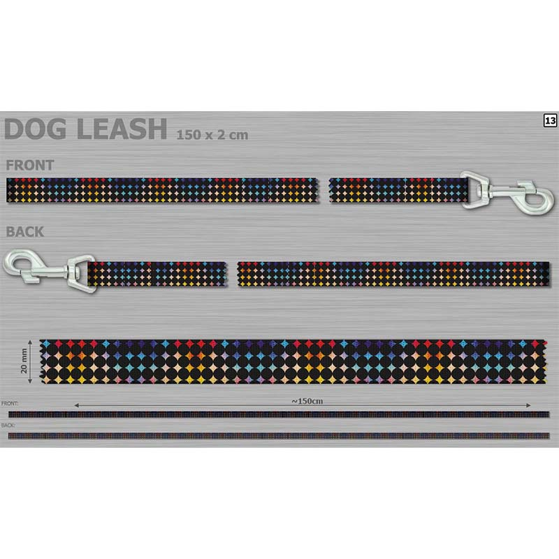 Laisses pour chiens – avec impression
