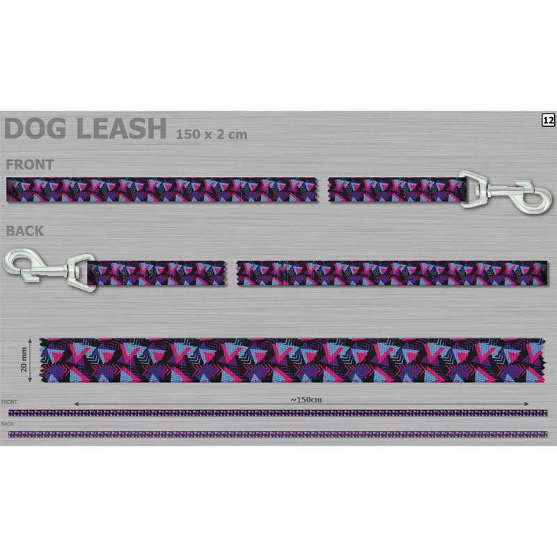 Laisses pour chiens – avec impression