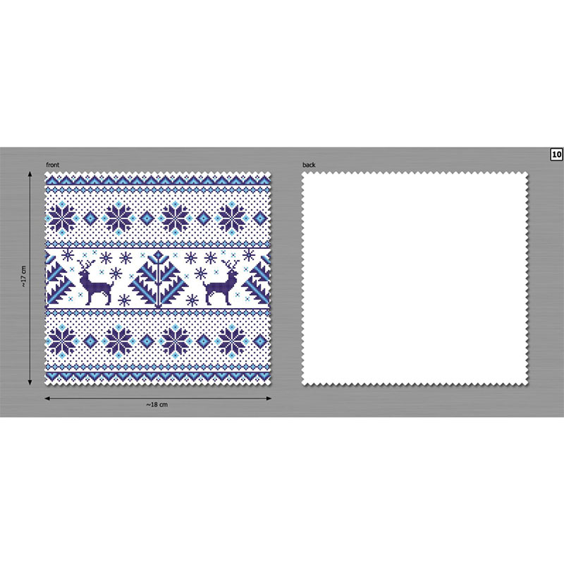 Lingettes microfibre publicitaire