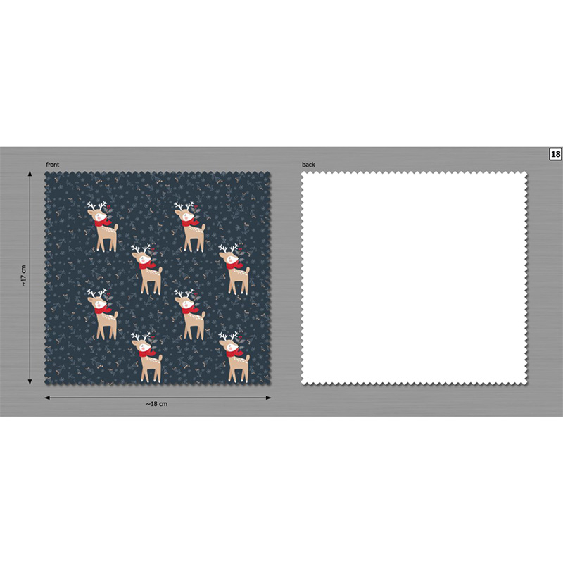 Lingettes microfibre publicitaire