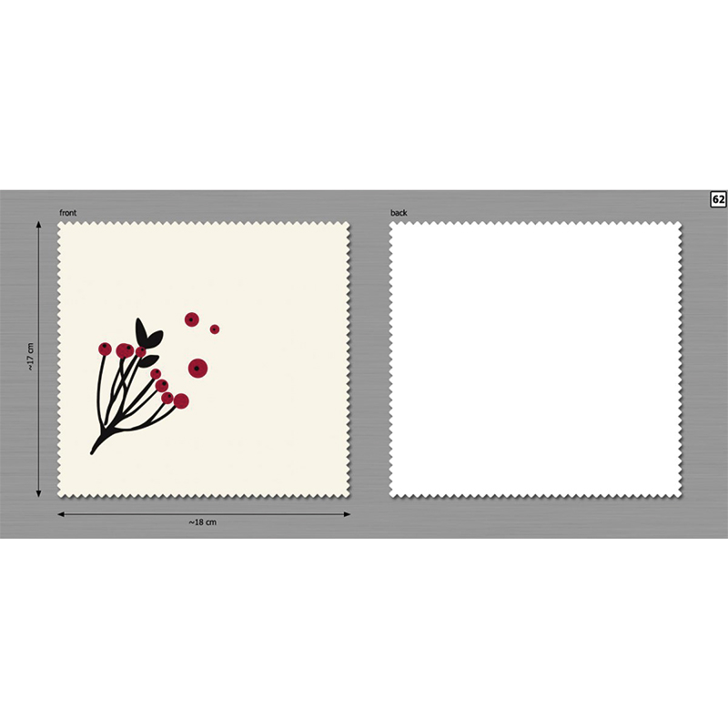 Lingettes microfibre publicitaire