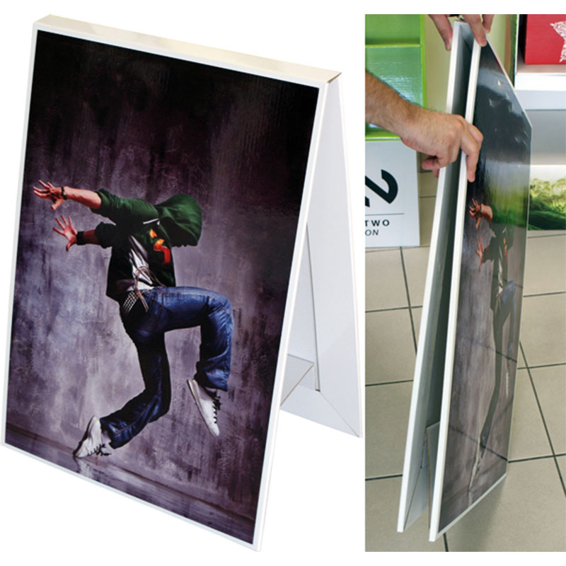 Présentoir chevalet publicitaire et personnalisable
