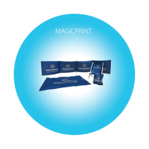 Paravent de plage publicitaire en polyester avec logo personnalisé pour une visibilité maximale.