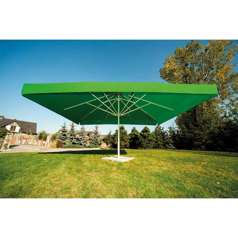 Parasol rectangle publicitaire 3x4 mètres