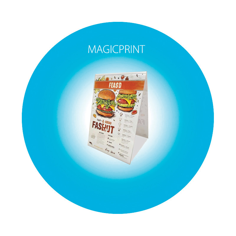 Support A-Menu publicitaire personnalisé